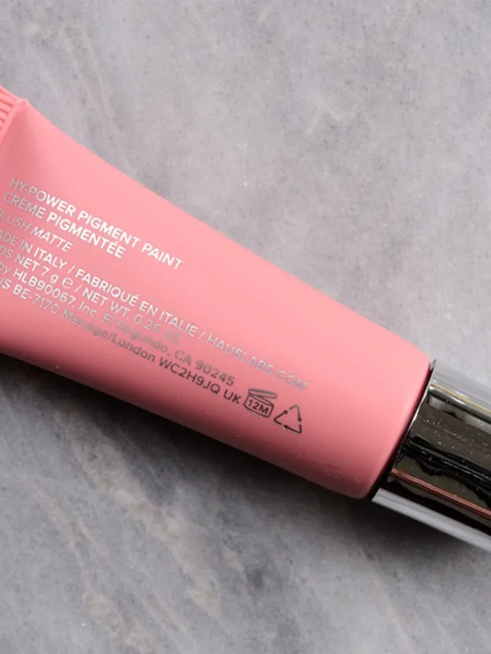 HAUS LABS Hy-Power Pigment Paint in Shade Blush Matte 0.25oz NIB